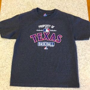 Texas Rangers Baseball T-shirt Boys medium